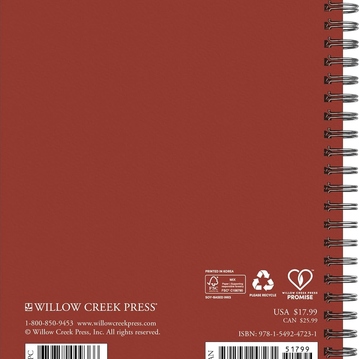 Art Of The Mushroom 2025 Engagement Calendar - Willow Creek Press 9781549247231_1
