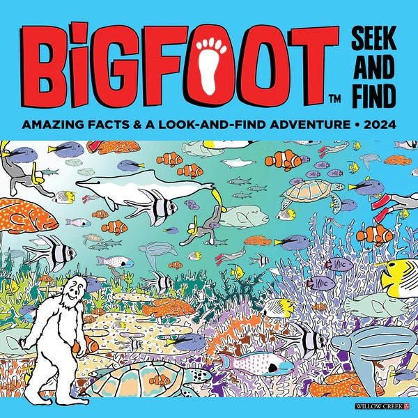Bigfoot Mini Wall Calendar - Willow Creek Press 9781549248658