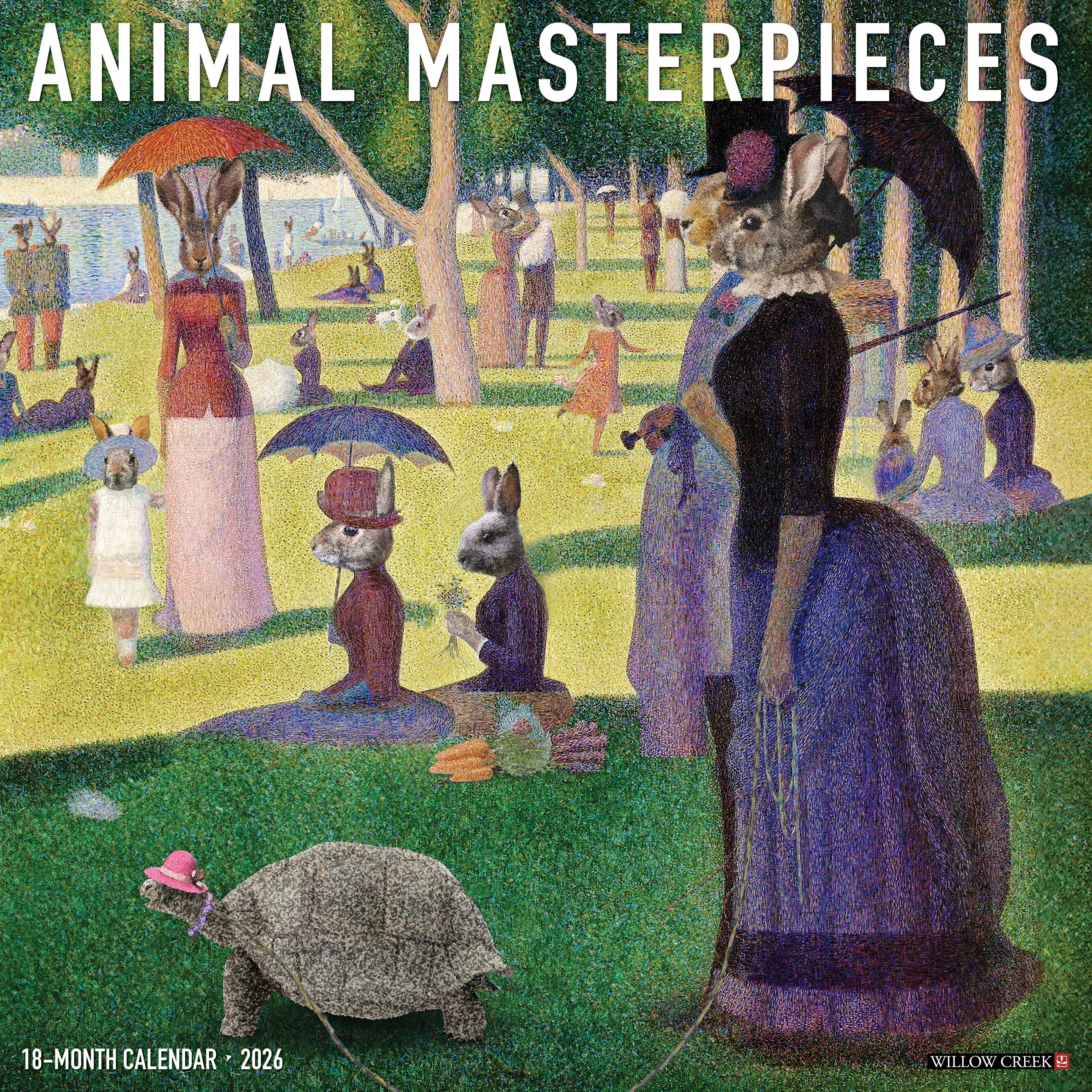 2026 Animal Masterpieces Wall Calendar 9781549249877_d75bbddb-19c3-411d-98c0-01f925631b4a