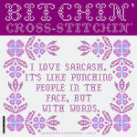 2026 Bitchin' Cross-Stitchin' Wall Calendar 9781549250279