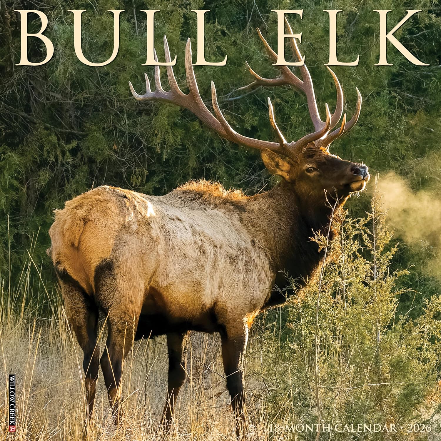 2026 Bull Elk Wall Calendar 9781549250408