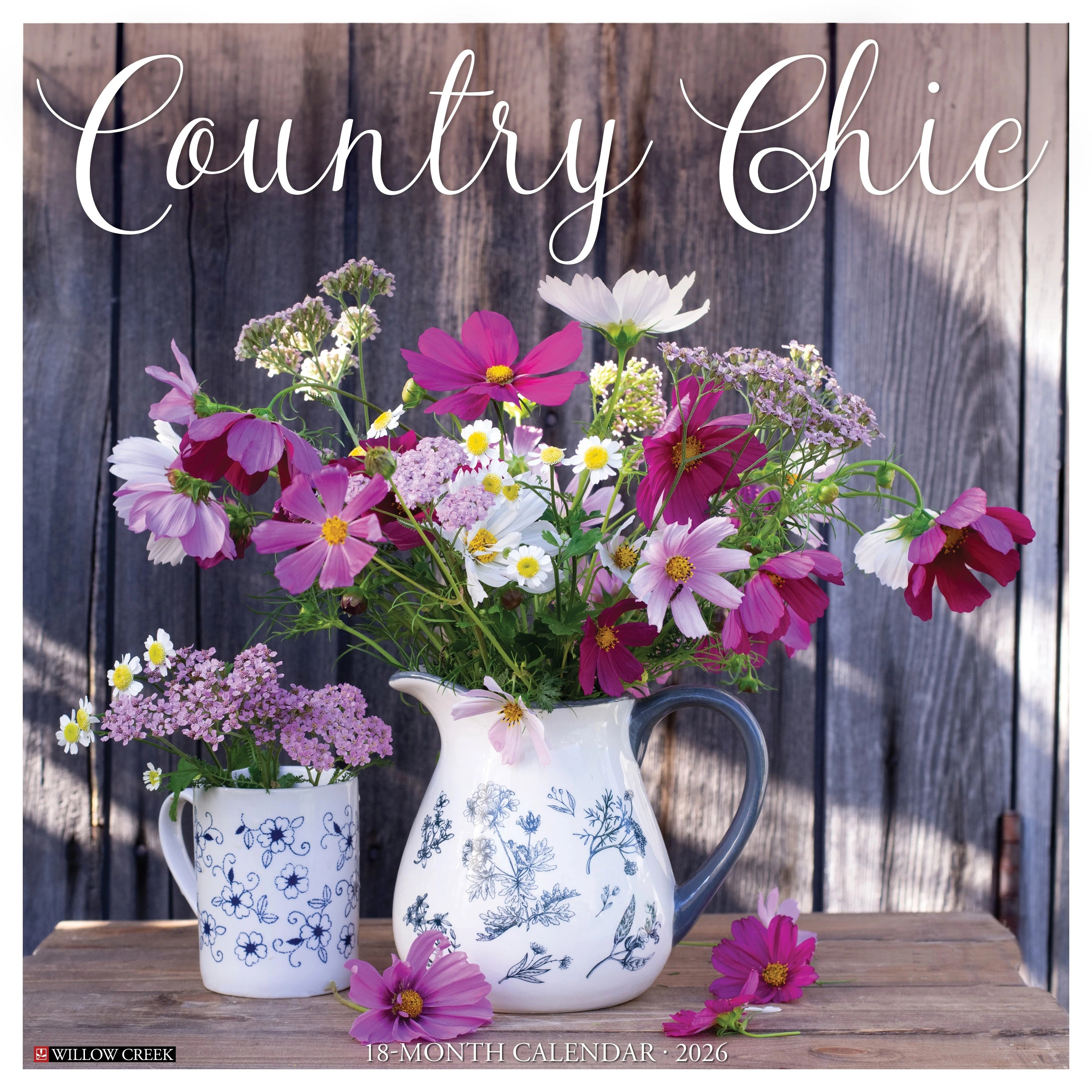 2026 Country Chic Wall Calendar 9781549250859