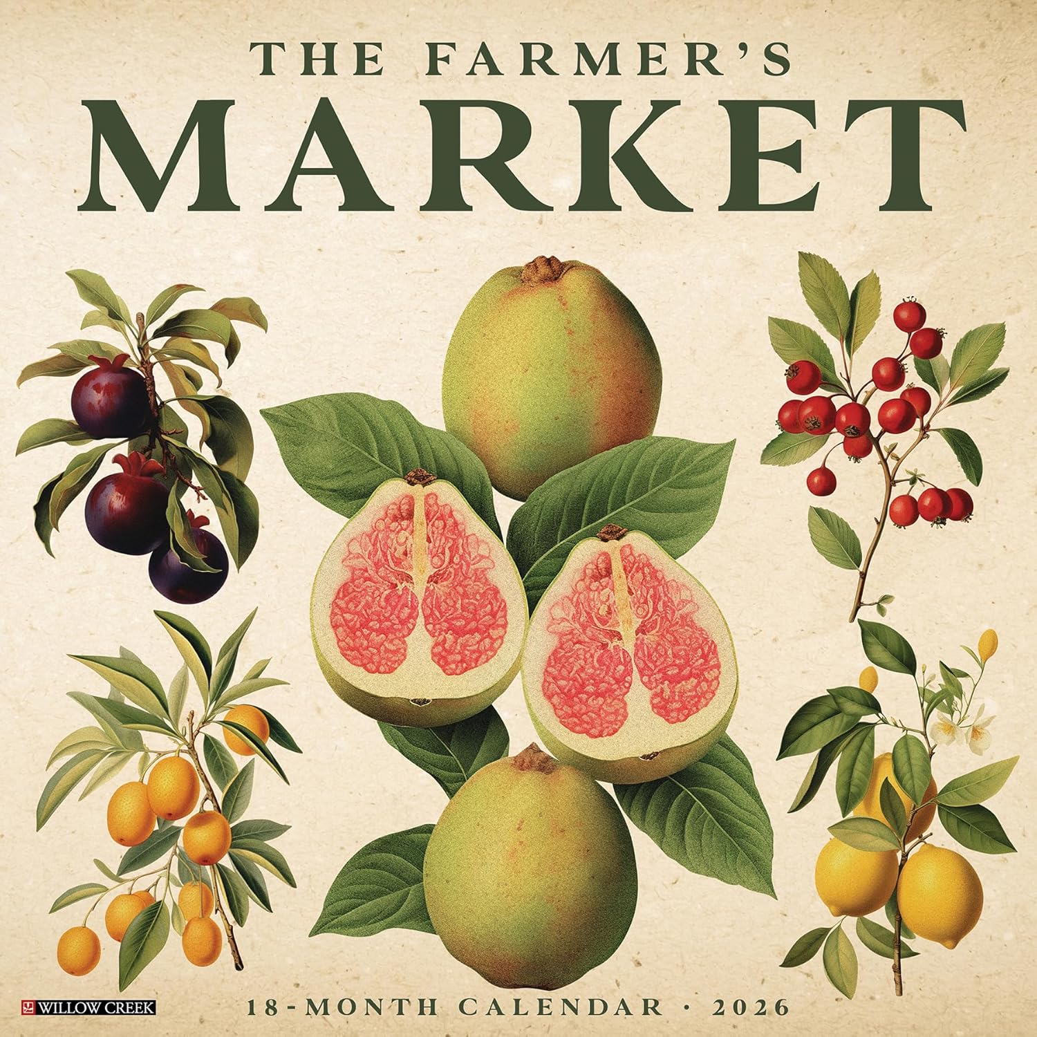 2026 Farmer's Market (The) Wall Calendar 9781549251108