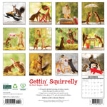 2026 Gettin' Squirrelly Wall Calendar 9781549251252