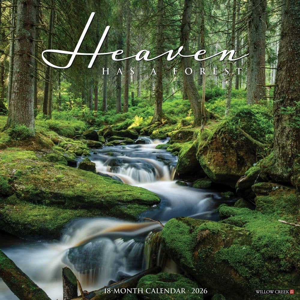 2026 Heaven Has A Forest Wall Calendar 9781549251450
