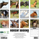 2026 Horsin’ Around Wall Calendar 9781549251511