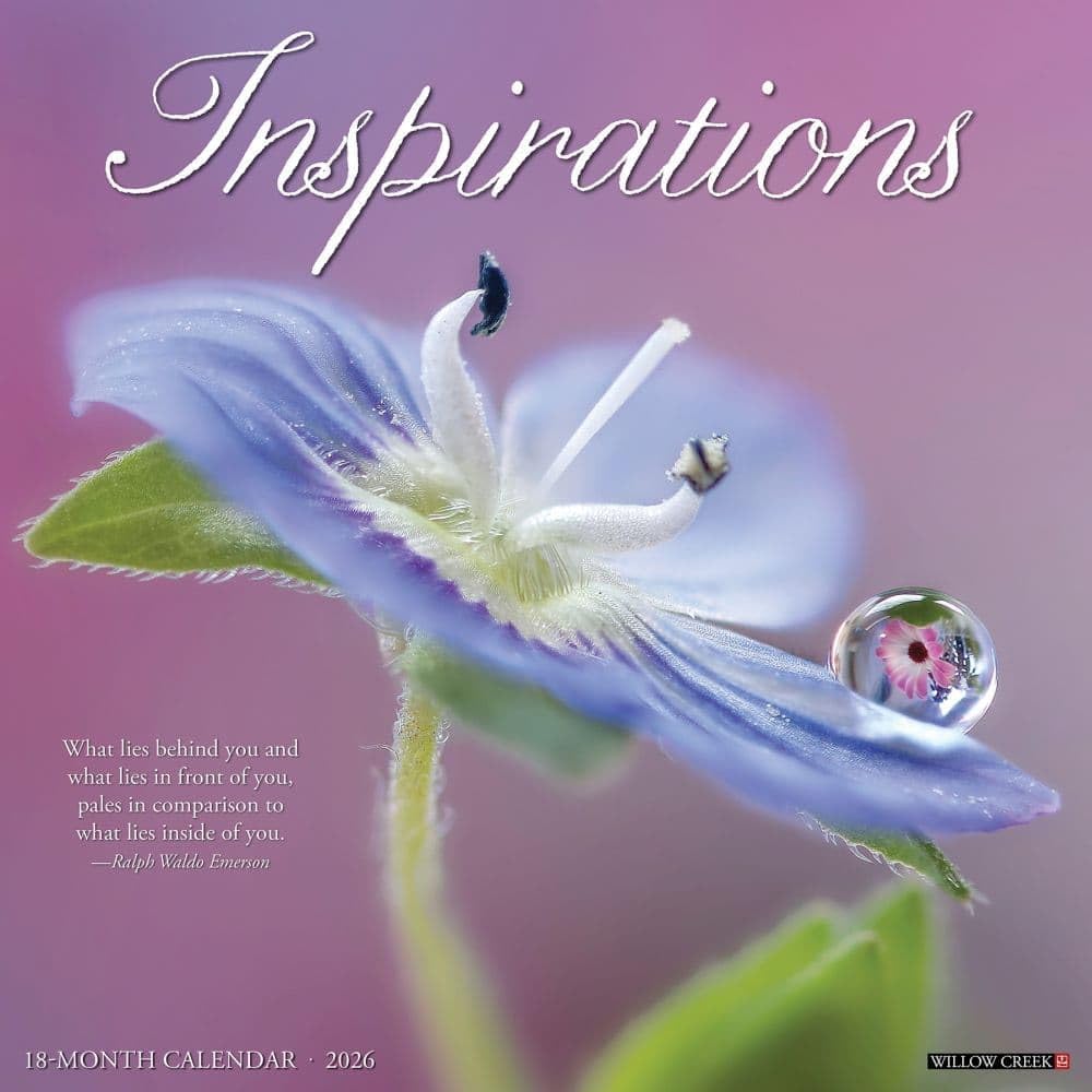 2026 Inspirations Wall Calendar 9781549251566