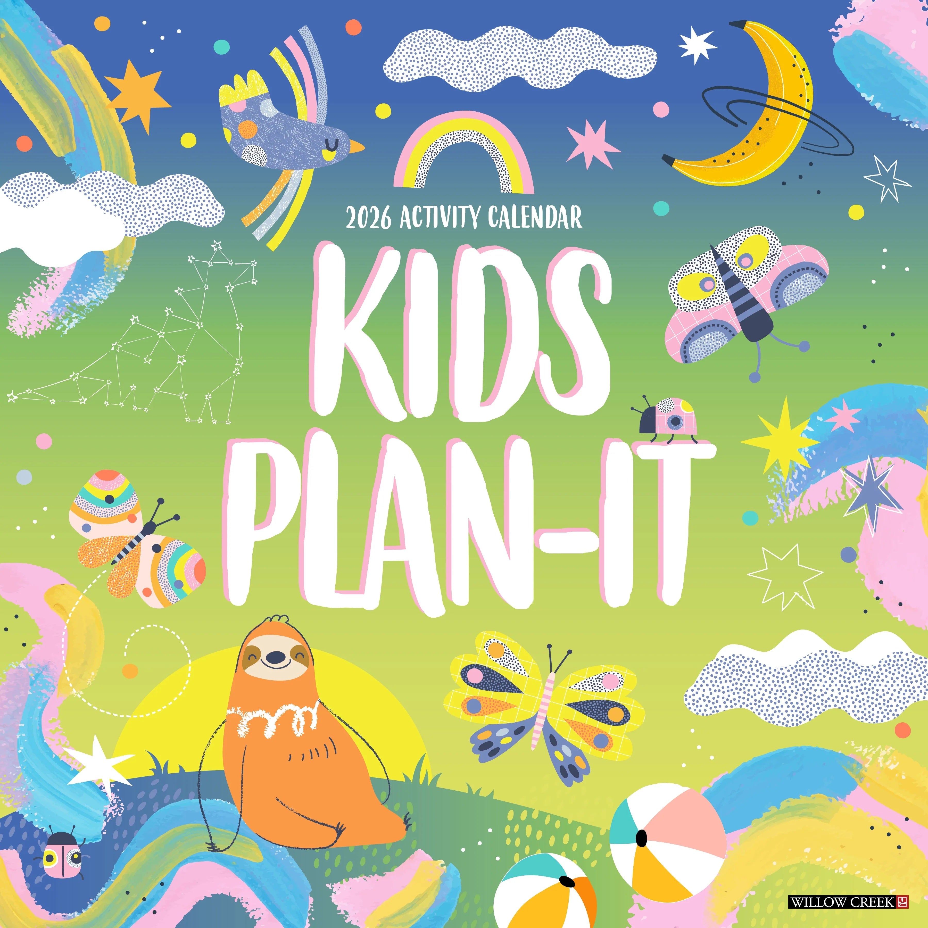 2026 Kid’S Plan It Calendar Wall Calendar 9781549251672