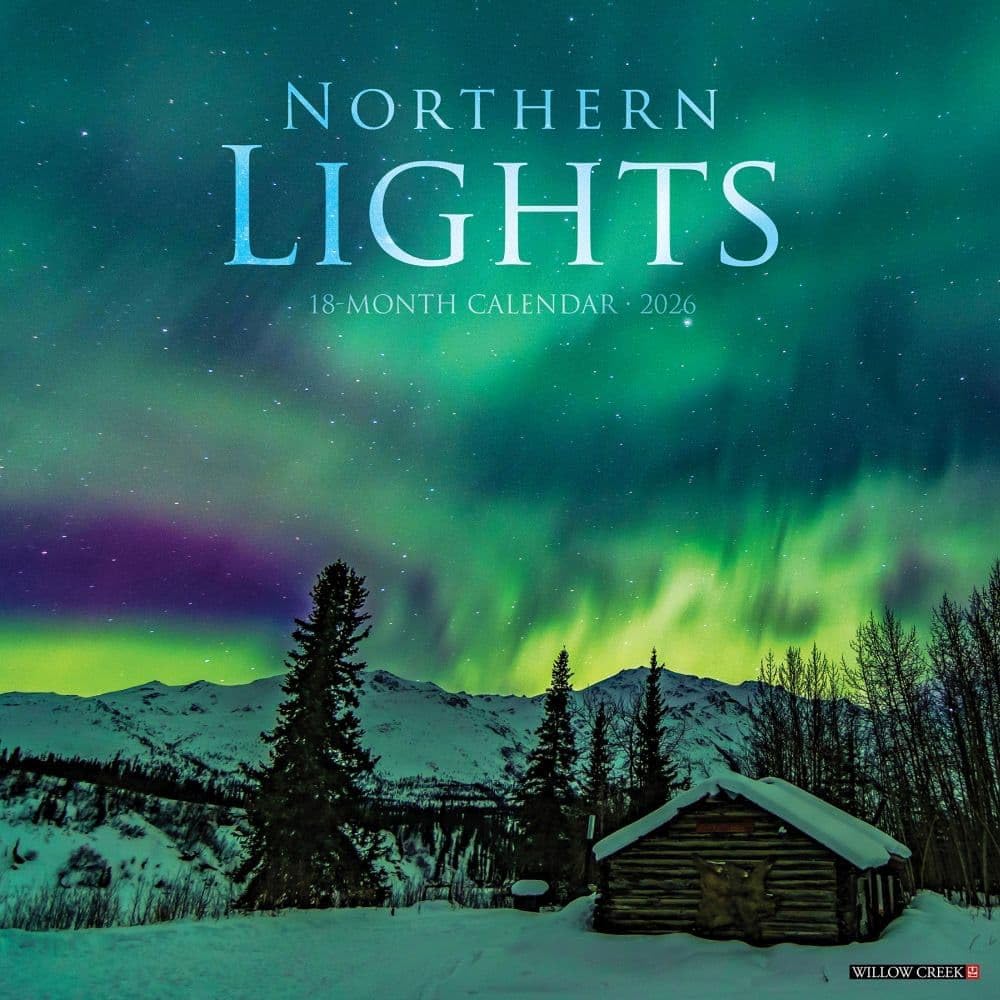 2026 Northern Lights Wall Calendar 9781549252198_adfdf88b-e88e-4ff5-b0d2-03a2e3d24b21