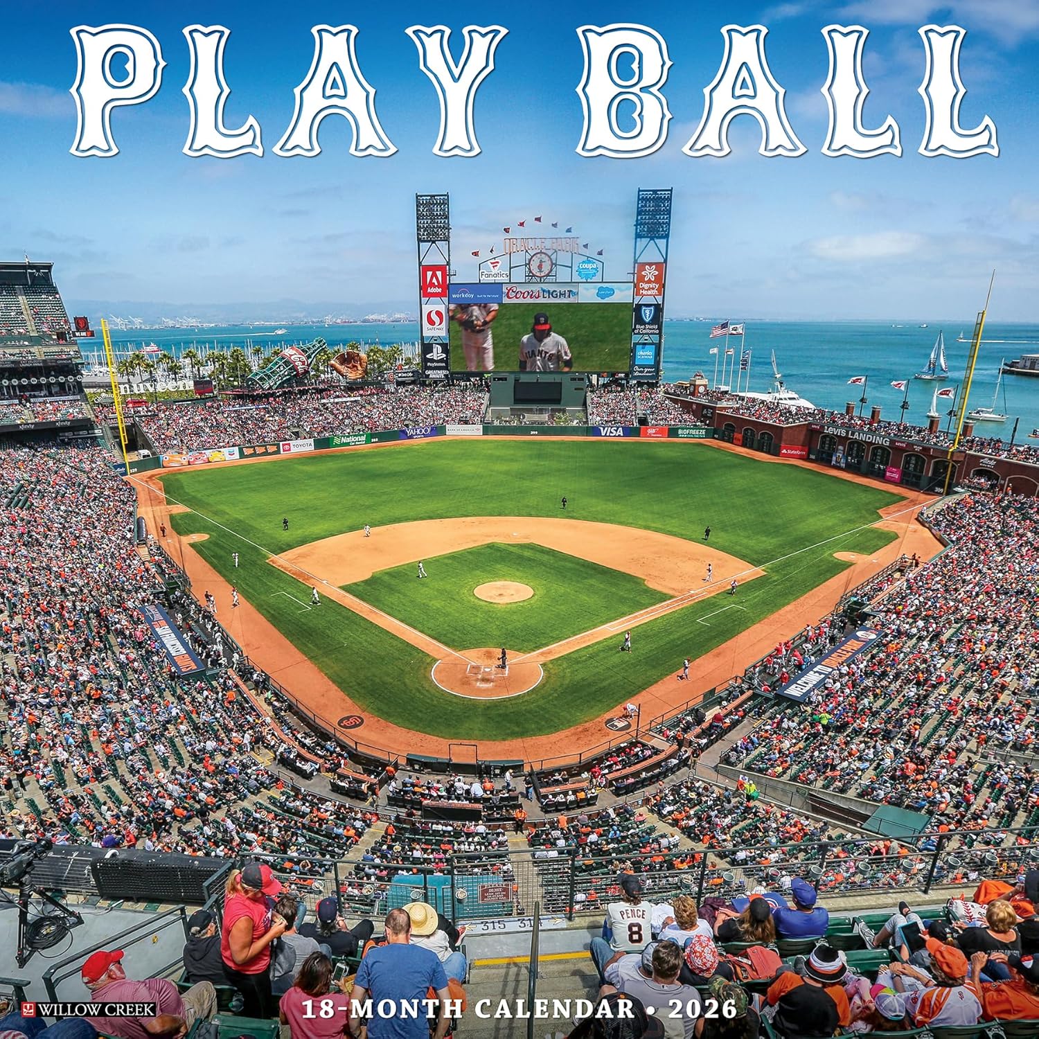 2026 Play Ball Wall Calendar 9781549252402
