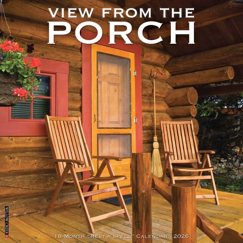 2026 Porch View Wall Calendar 9781549252457