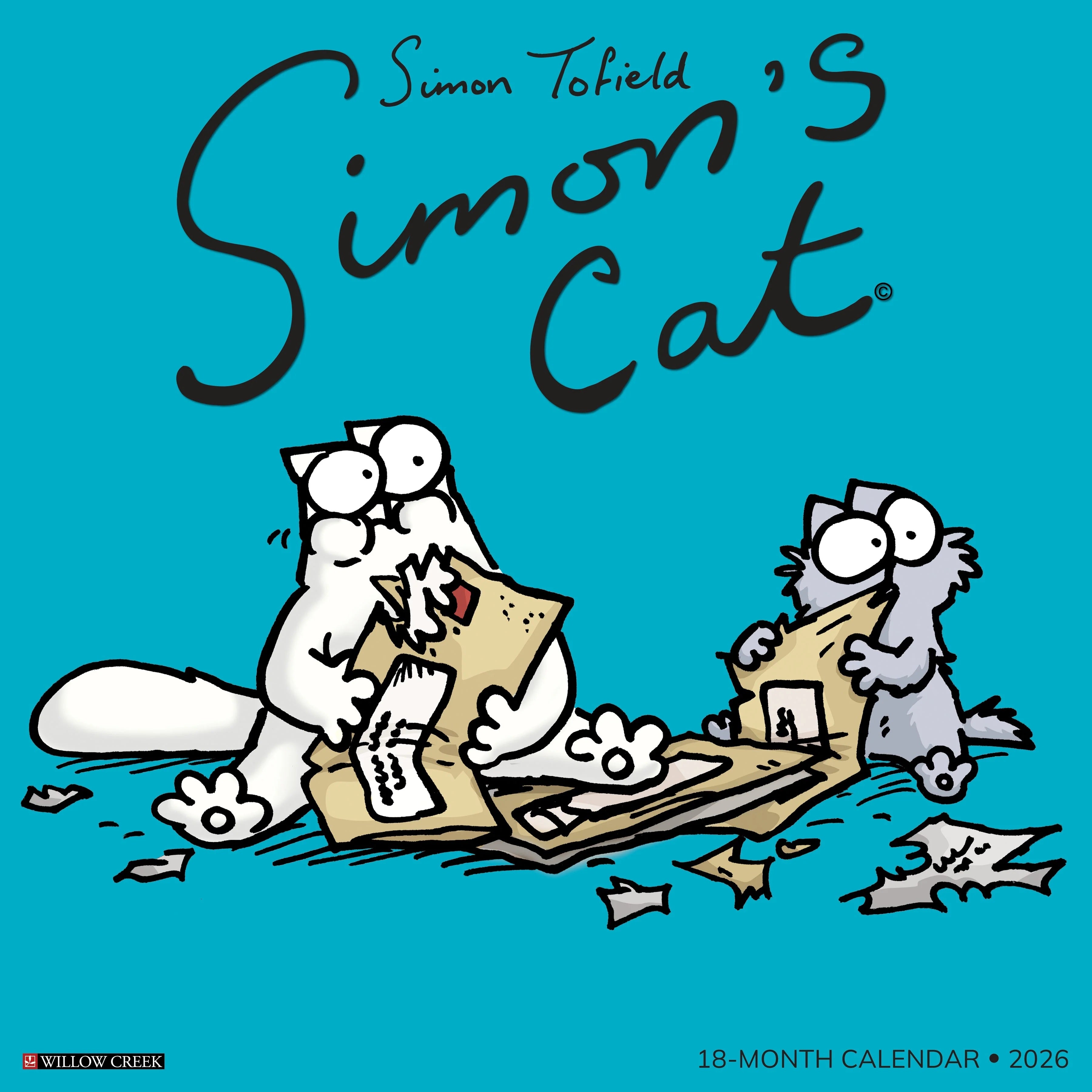 2026 Simon's Cat Wall Calendar 9781549252808