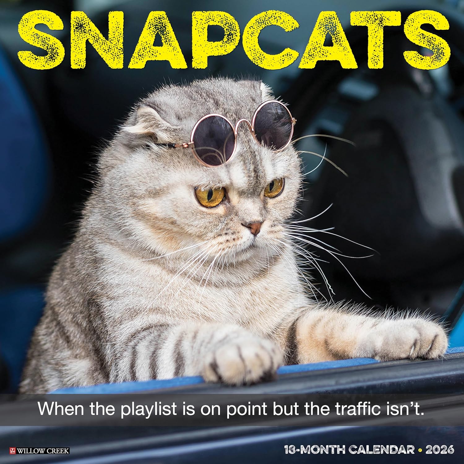 2026 Snapcats Wall Calendar 9781549252853