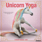 2026 Unicorn Yoga Wall Calendar 9781549253058