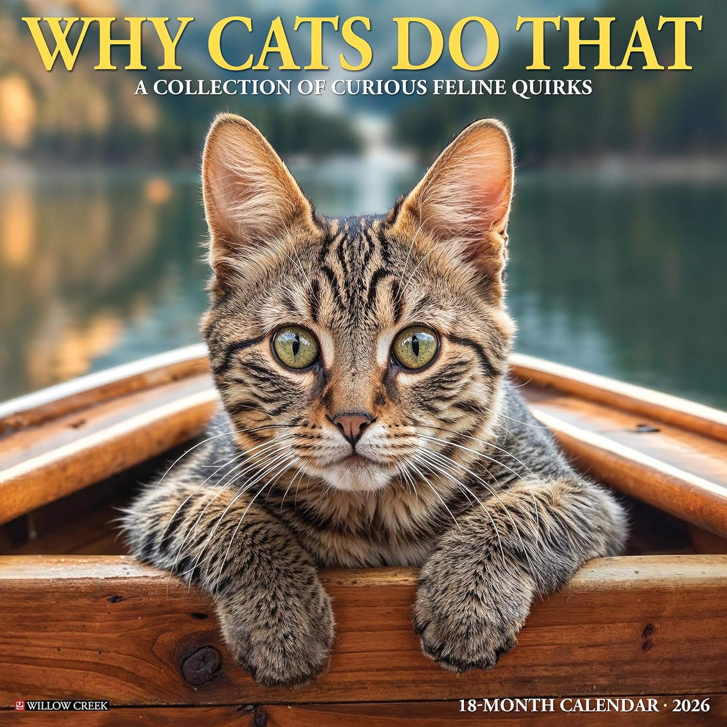 2026 Why Cats Do That Wall Calendar 9781549253256