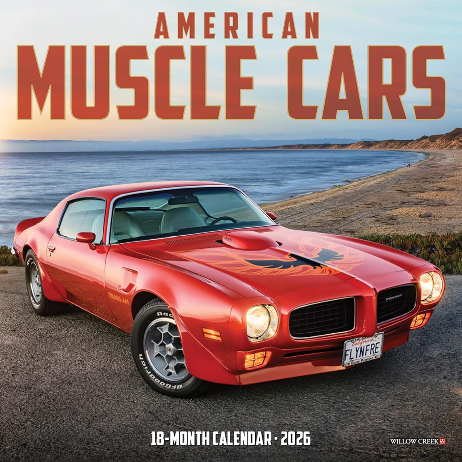 2026 American Muscle Cars 7X7 Mini Wall Calendar 9781549253423