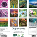 2026 Inspirations 7X7 Mini Wall Calendar 9781549253614