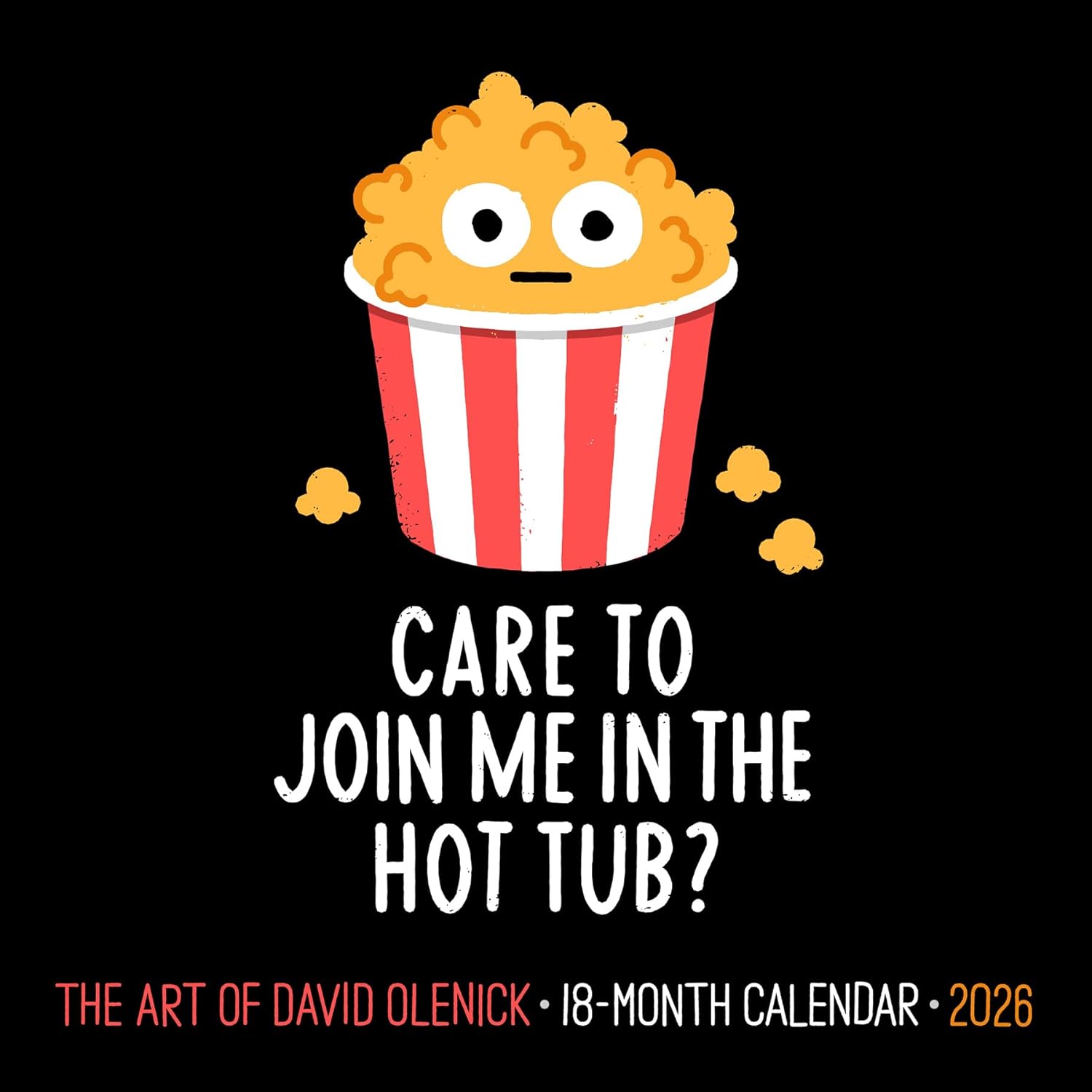 2026 The Art Of David Olenick 7X7 Mini Wall Calendar 9781549253782