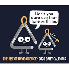 2026 The Art Of David Olenick Daily Boxed Calendar 9781549254444