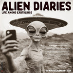 2026 Alien Diaries Wall Calendar 9781549255649