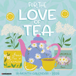 2026 For The Love Of Tea Wall Calendar 9781549255786