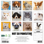 2026 Not So Pawsitive 12X12 Wall Calendar 9781549256011_1c73254c-efdc-4970-be91-026111541cfc