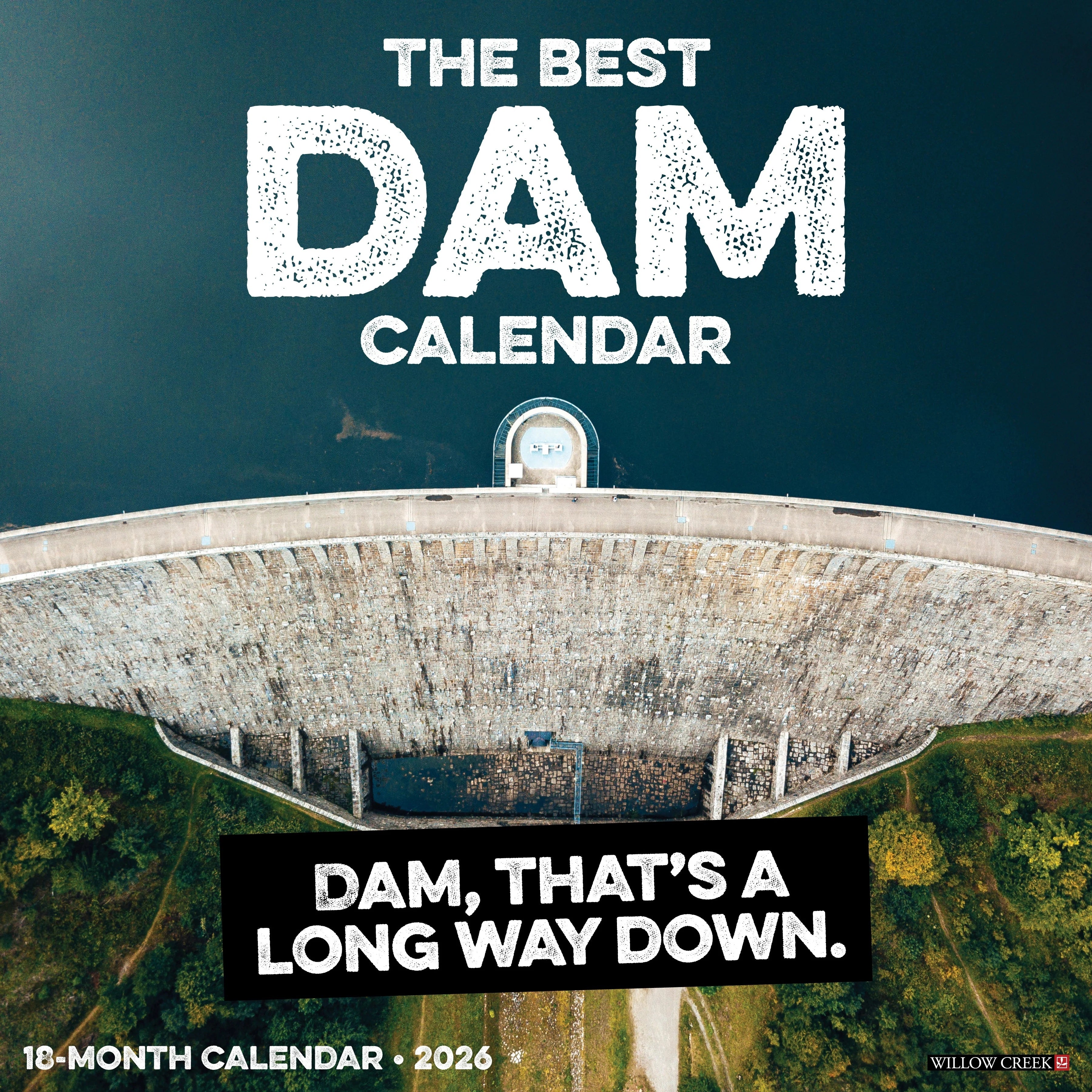 2026 The Best Dam Calendar Wall Calendar 9781549256189_75fc635a-b51c-42c3-93c0-b449dcb1c82e