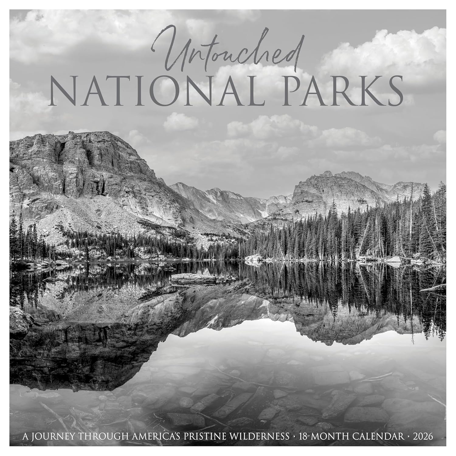 2026 Untouched National Parks Wall Calendar 9781549256349