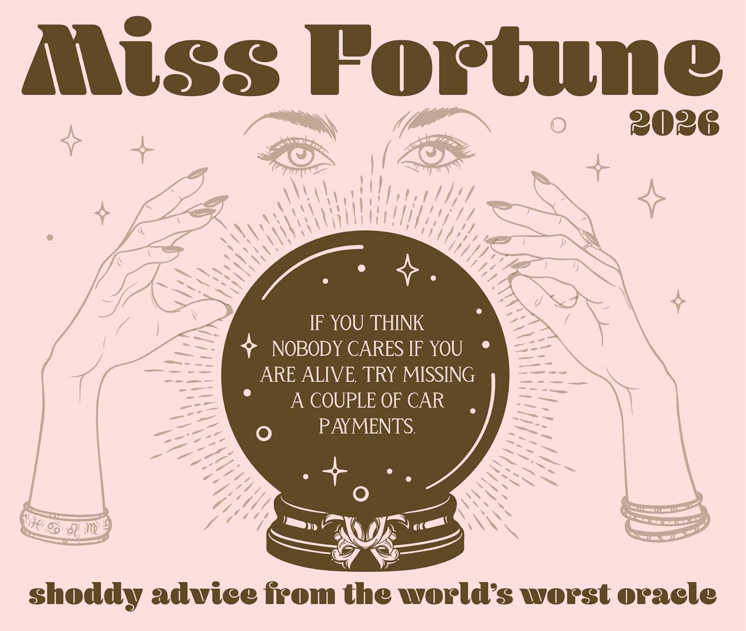 2026 Miss Fortune: Slightly Psychic, Mostly Clueless Daily Boxed Calendar 9781549257018