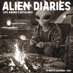 2027 Alien Diaries Wall Calendar 12X12 20 9781549258688