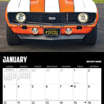2027 American Muscle Cars Wall Calendar 12X12 20 9781549258732_3