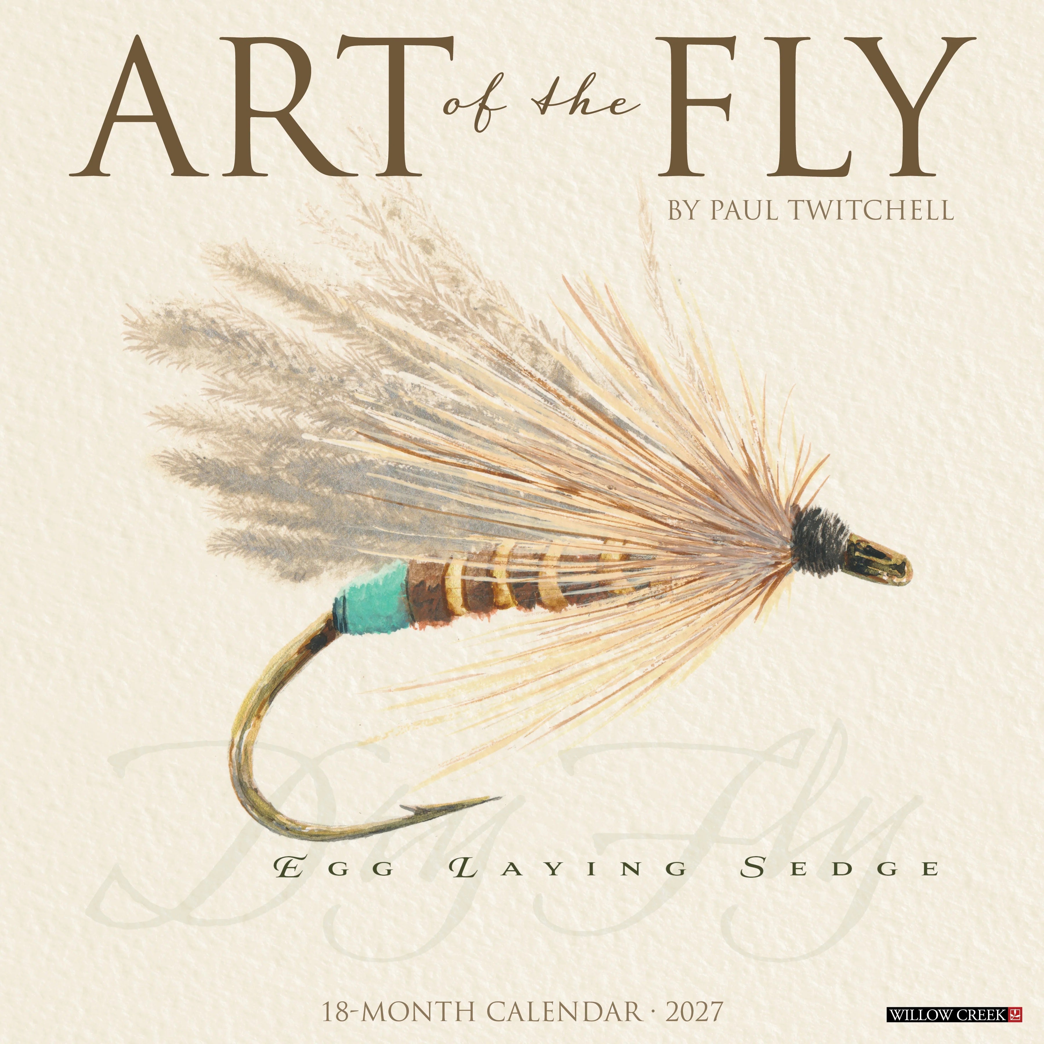 2027 Art of the Fly Wall Calendar 12X12 20 9781549258831
