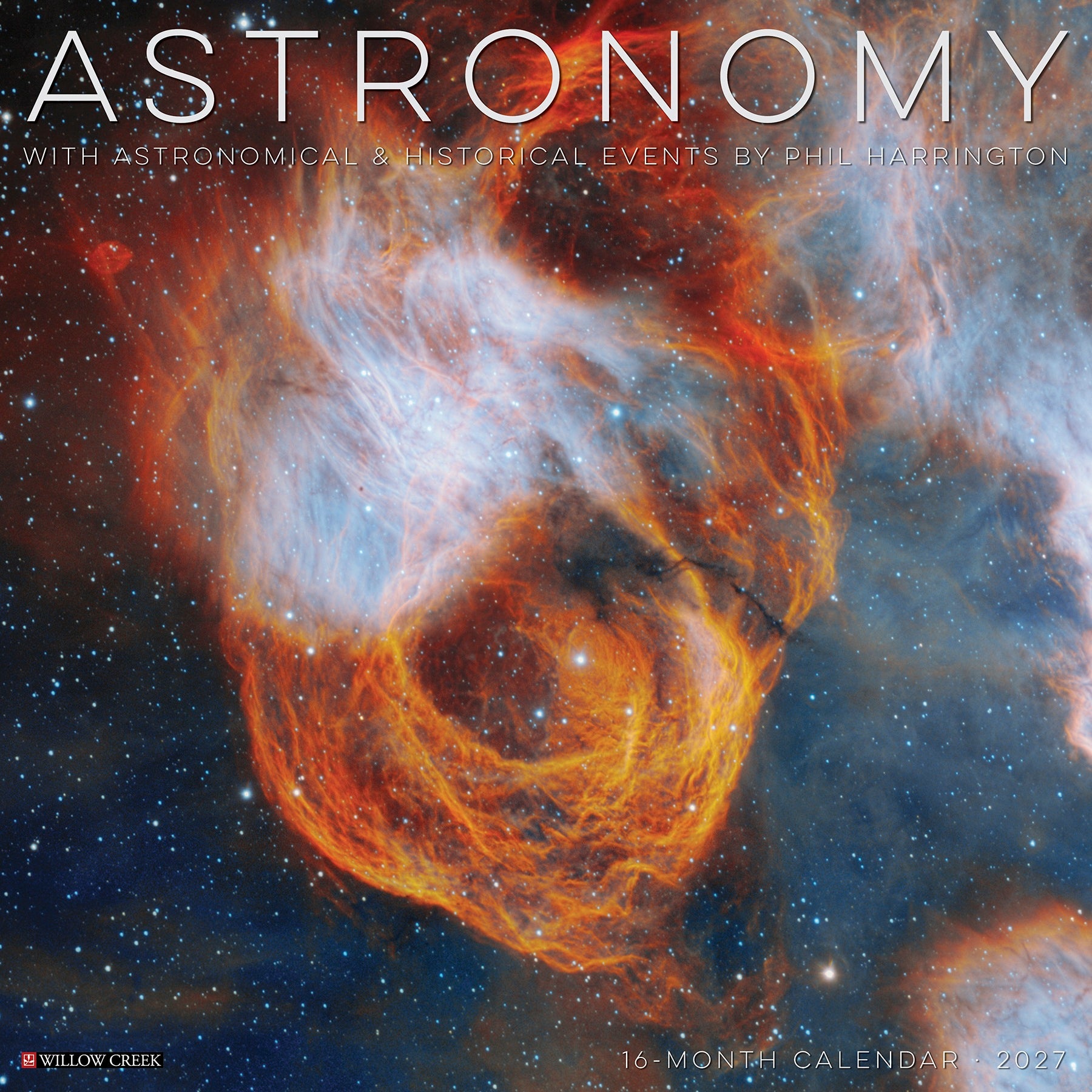 2027 Astronomy Wall Calendar 12X12 20 9781549258909