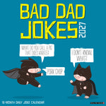 2027 Bad Dad Jokes Wall Calendar 12X12 20 9781549258985