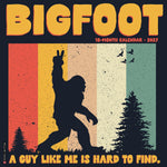 2027 Bigfoot Wall Calendar 12X12 20 9781549259203