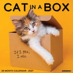 2027 Cat in a Box Wall Calendar 12X12 20 9781549259531