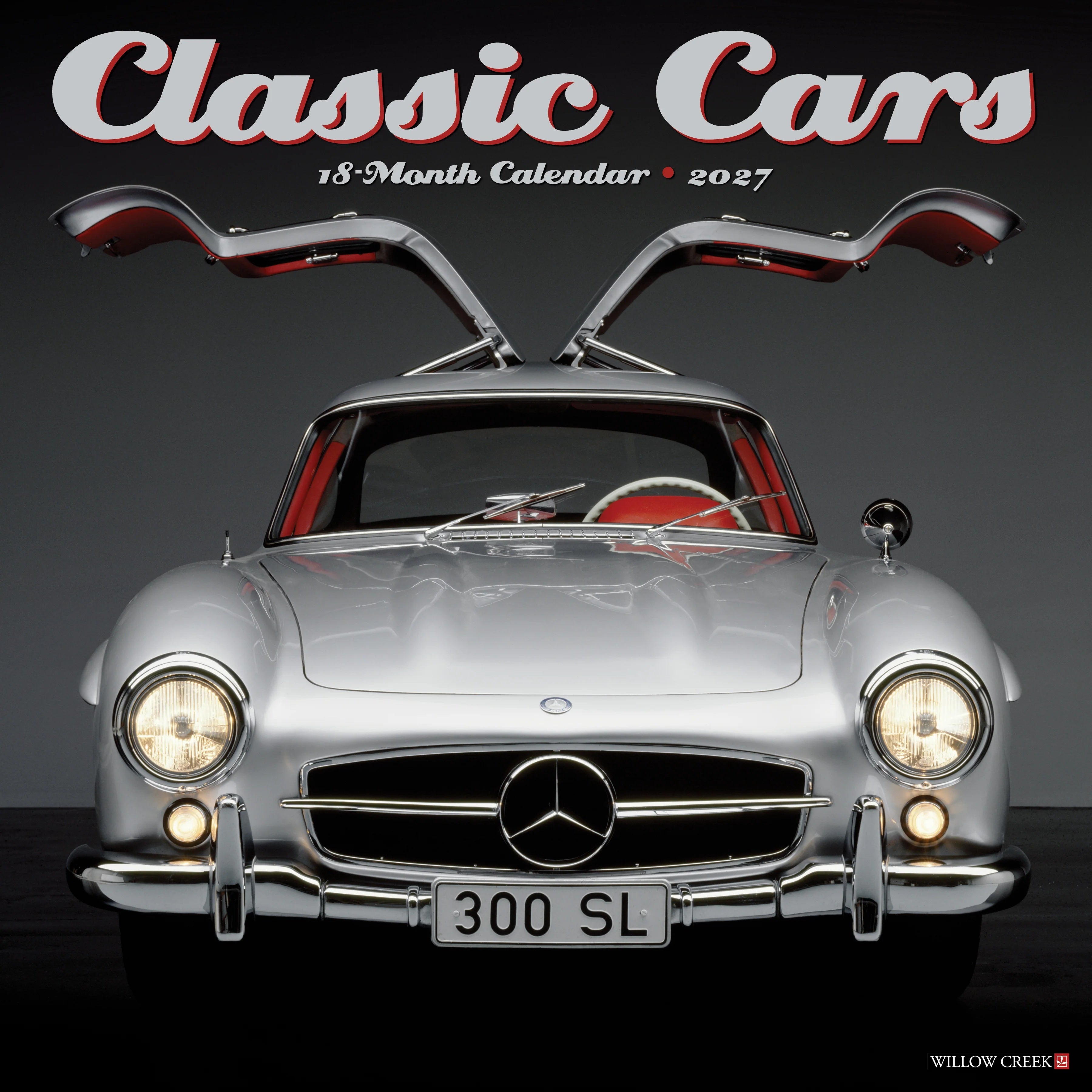 2027 Classic Cars Wall Calendar 12X12 20 9781549259715