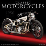 2027 Classic Motorcycles Wall Calendar 12X12 20 9781549259746