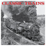2027 Classic Trains Wall Calendar 12X12 20 9781549259777