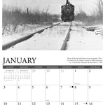 2027 Classic Trains Wall Calendar 12X12 20 9781549259777_2