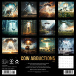 2027 Cow Abductions Wall Calendar 12X12 20 9781549259876_6ecc0c82-ed72-43b9-9943-ce6b907fa6ae