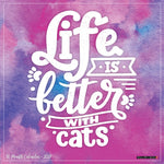 2027 Life Is Better with Cats Wall Calendar 12X12 20 9781549260117