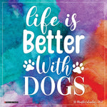 2027 Life Is Better with Dogs Wall Calendar 12X12 20 9781549260124