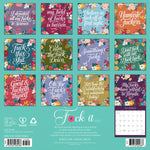 2027 F*ck It Floral Wall Calendar 12X12 20 9781549260186_bdadb126-c4ee-447e-b8c0-f30f29766bce