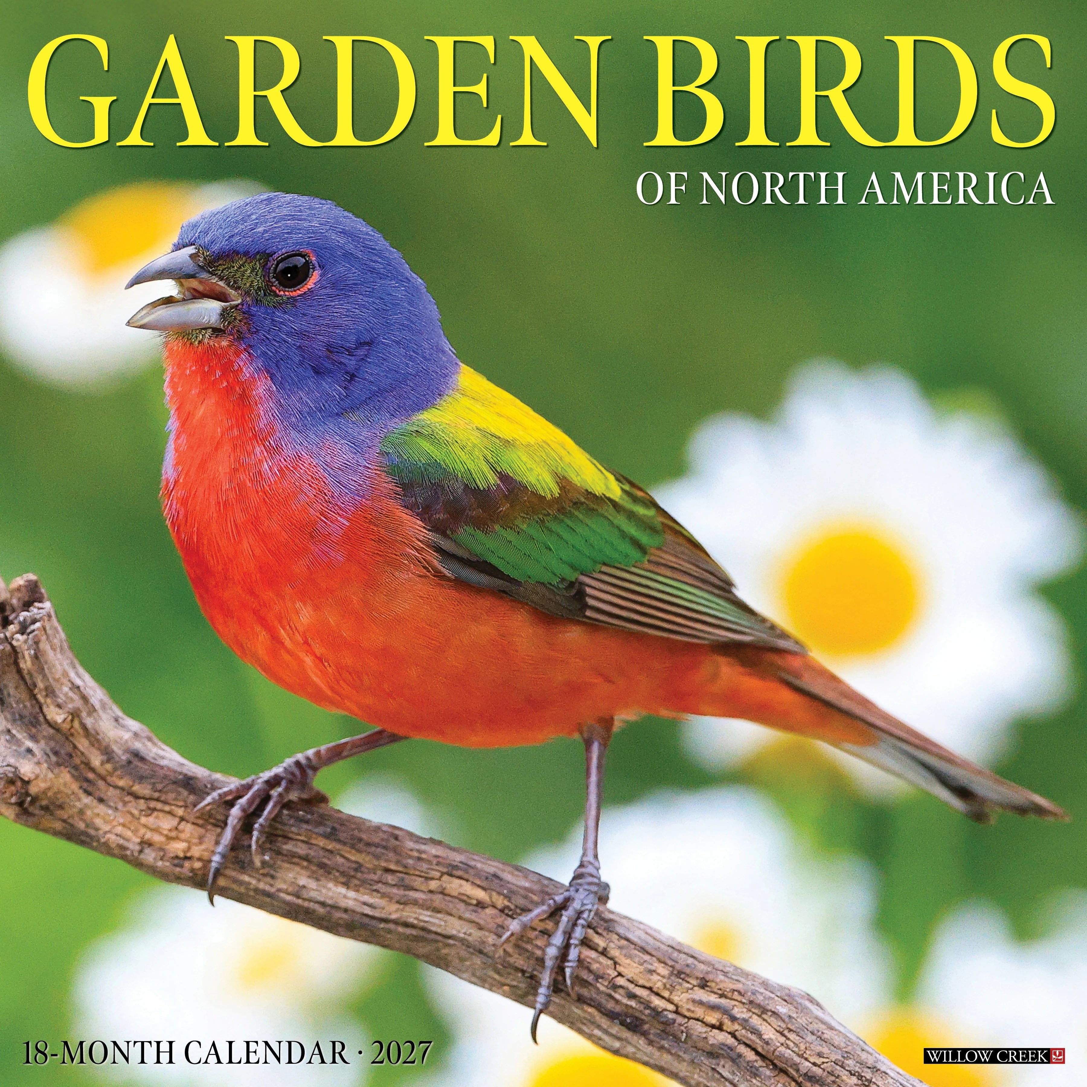 2027 Garden Birds of North America Wall Calendar 12X12 20 9781549260315