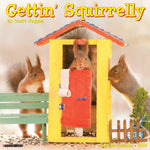 2027 Gettin' Squirrelly Wall Calendar 12X12 20 9781549260407