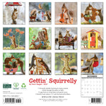 2027 Gettin' Squirrelly Wall Calendar 12X12 20 9781549260407_3c263e80-caa3-4a04-927f-93d620515d79