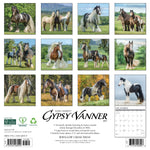 2027 Gypsy Vanner Horses Wall Calendar 12X12 20 9781549260599_32955866-5752-42d7-aa52-ecd9fdefa08a