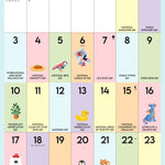 2027 Holidays for Days Wall Calendar 12X12 20 9781549260681_1