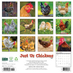 2027 Just Us Chickens Wall Calendar 12X12 20 9781549260896_6f93db4c-b9df-408b-b7ce-95bf702c4cbb